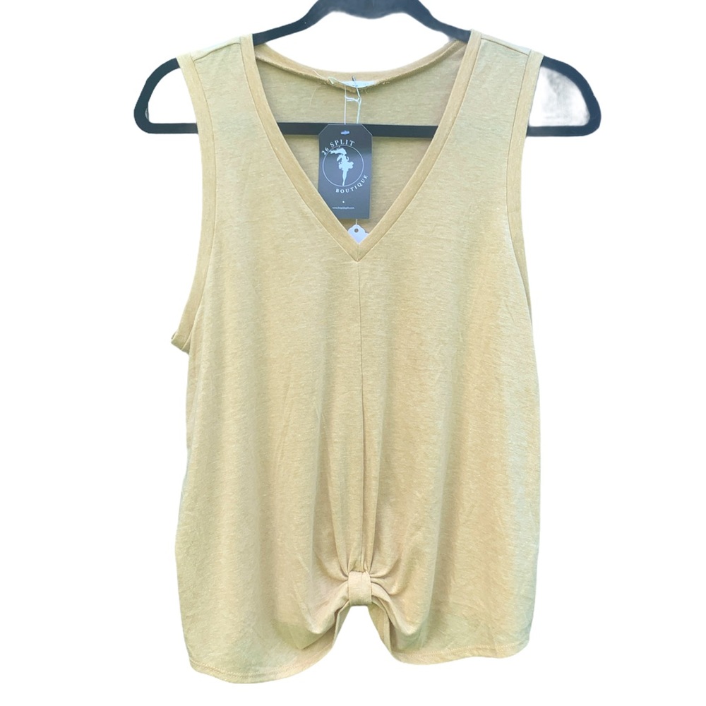 E Luna tie front tank top NWT multiple sizes